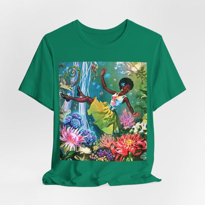 Afro Surreal Fantasy Shirt - Afrocentric Art by The Trini Gee