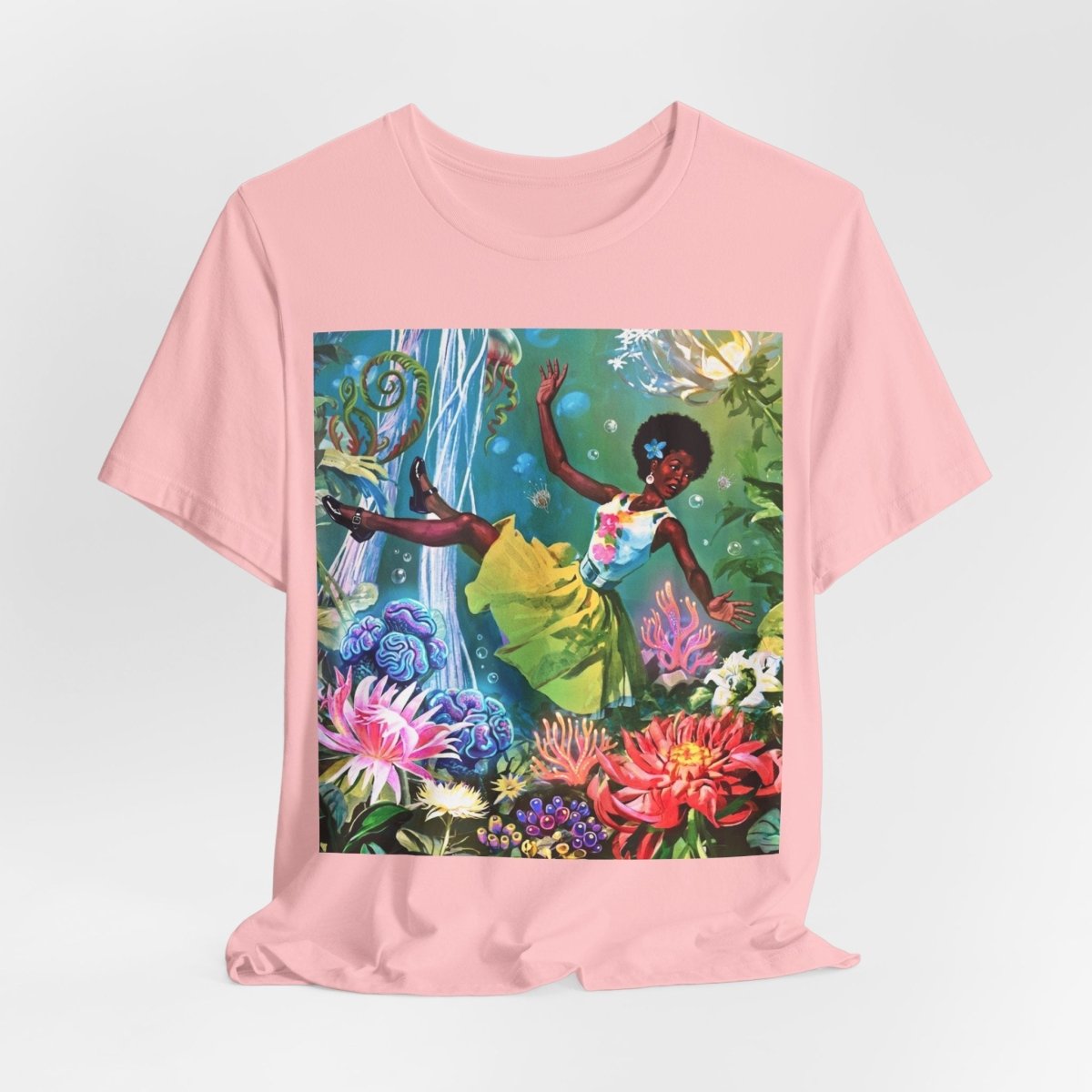 Afro Surreal Fantasy Shirt - Afrocentric Art by The Trini Gee