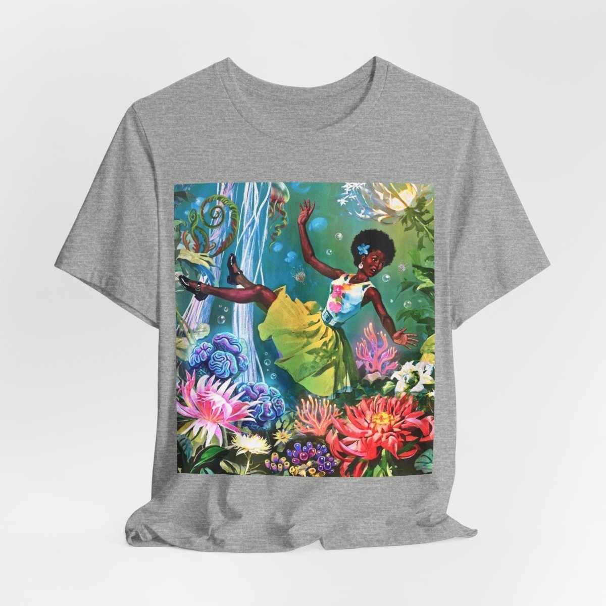 Afro Surreal Fantasy Shirt - Afrocentric Art by The Trini Gee