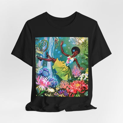Afro Surreal Fantasy Shirt - Afrocentric Art by The Trini Gee