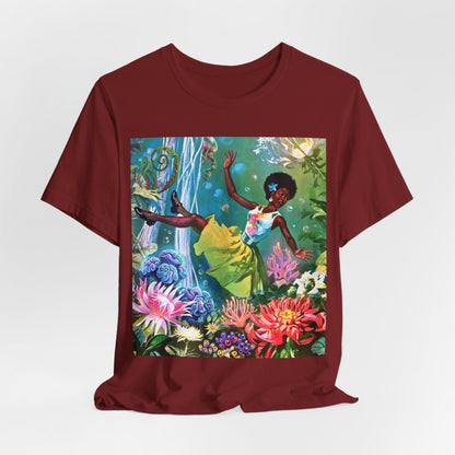 Afro Surreal Fantasy Shirt - Afrocentric Art by The Trini Gee