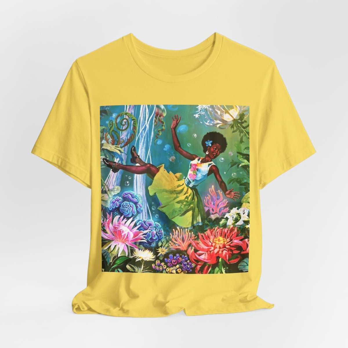 Afro Surreal Fantasy Shirt - Afrocentric Art by The Trini Gee