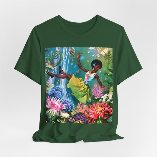 Afro Surreal Fantasy Shirt - Afrocentric Art by The Trini Gee