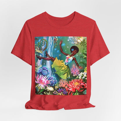 Afro Surreal Fantasy Shirt - Afrocentric Art by The Trini Gee