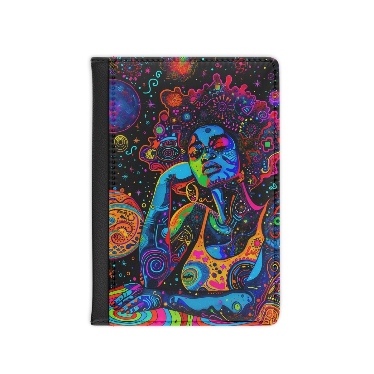 Afro Trippy Passport Cover - The Trini Gee