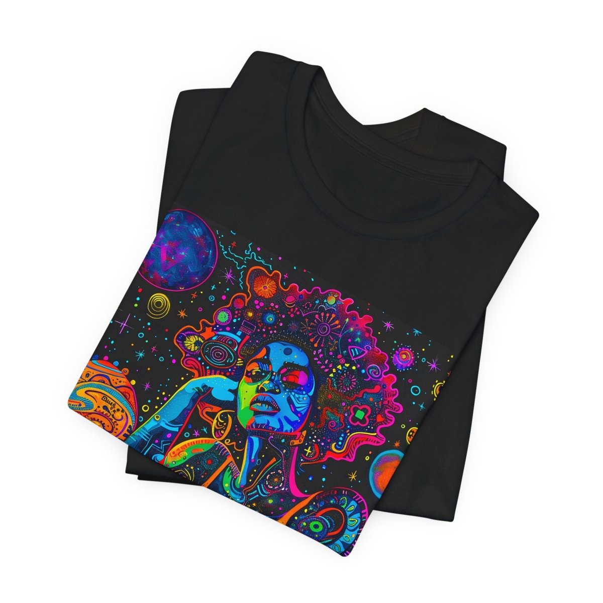 Afro Trippy Shirt - Afrocentric Art by The Trini Gee