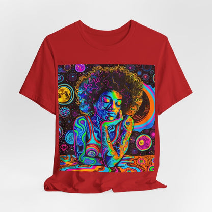 Afro Trippy Shirt - Afrocentric Art by The Trini Gee