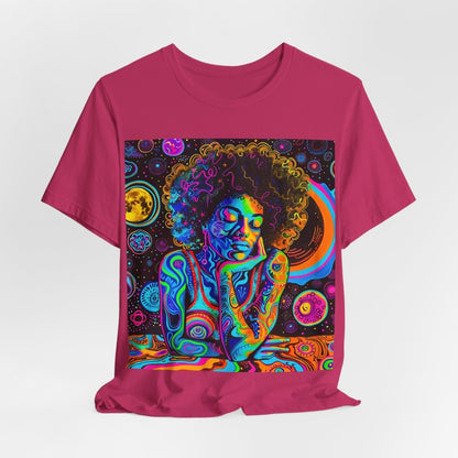 Afro Trippy Shirt - Afrocentric Art by The Trini Gee