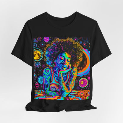 Afro Trippy Shirt - Afrocentric Art by The Trini Gee