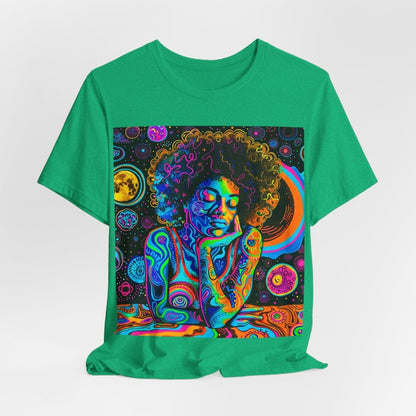 Afro Trippy Shirt - Afrocentric Art by The Trini Gee