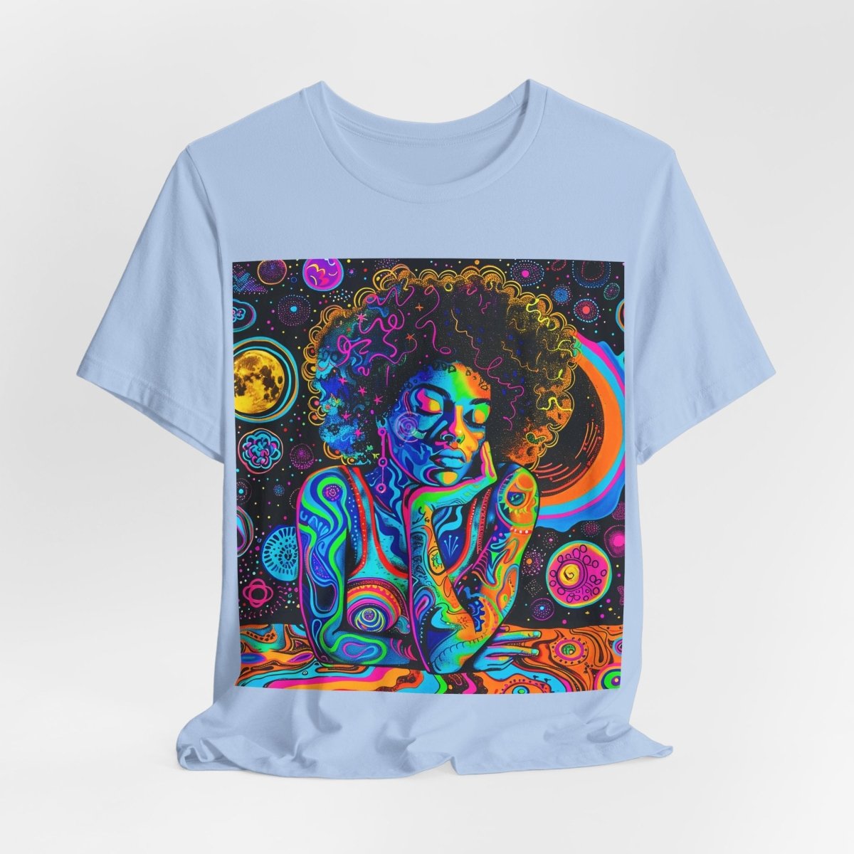 Afro Trippy Shirt - Afrocentric Art by The Trini Gee