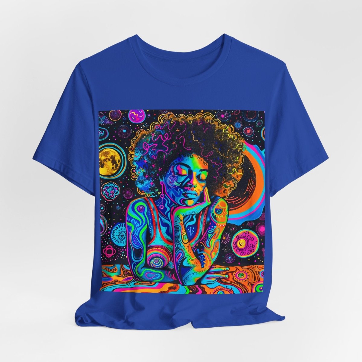 Afro Trippy Shirt - Afrocentric Art by The Trini Gee