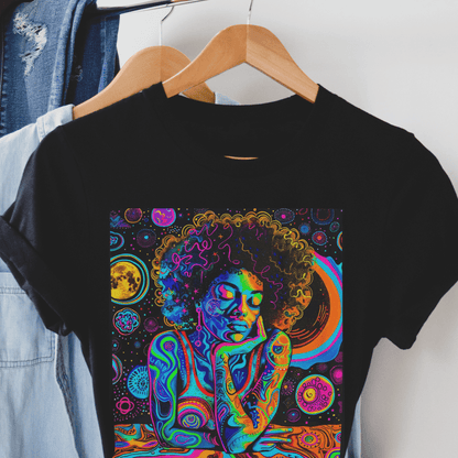 Afro Trippy Shirt - Afrocentric Art by The Trini Gee