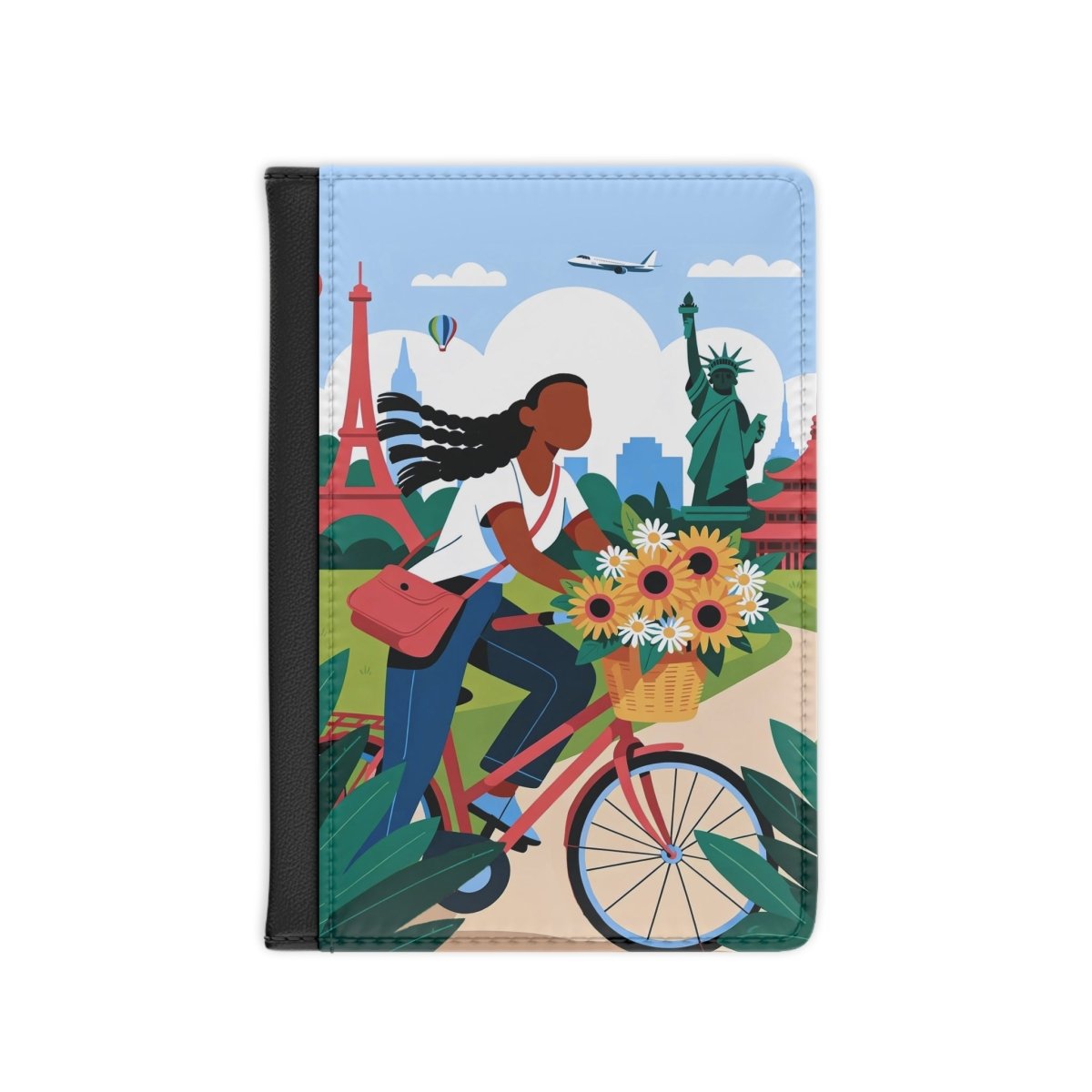 Afro Wanderlust Passport Cover - Afrocentric Art by The Trini Gee