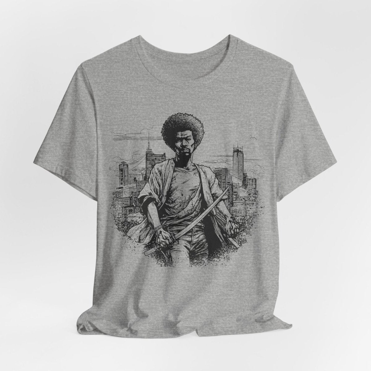Afro Warrior Shirt - Afrocentric Art by The Trini Gee