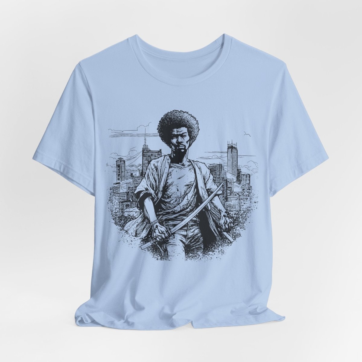 Afro Warrior Shirt - Afrocentric Art by The Trini Gee