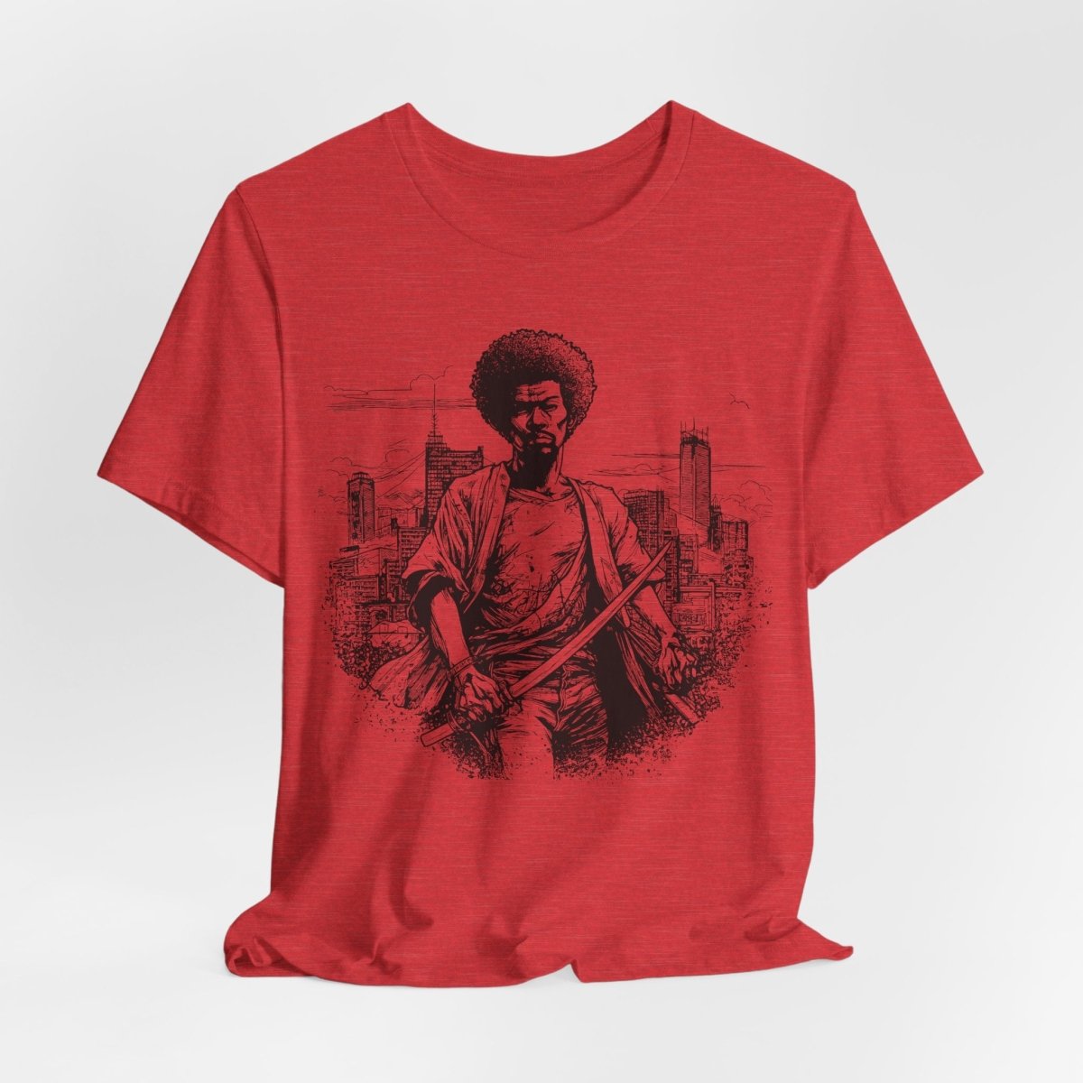 Afro Warrior Shirt - Afrocentric Art by The Trini Gee