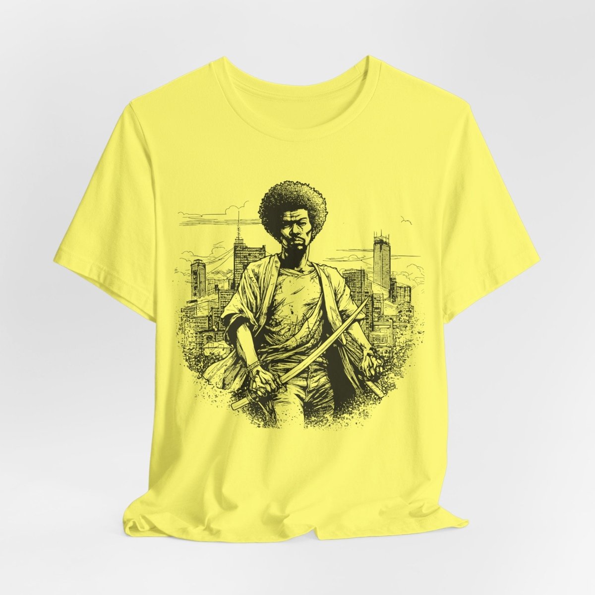 Afro Warrior Shirt - Afrocentric Art by The Trini Gee