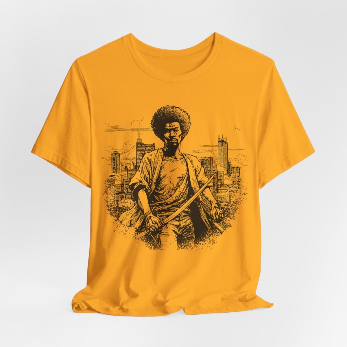 Afro Warrior Shirt - Afrocentric Art by The Trini Gee