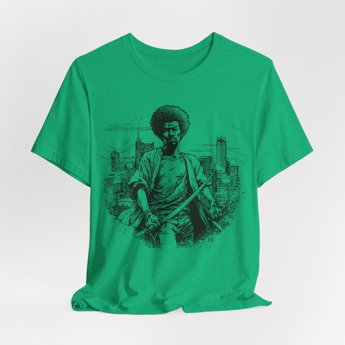 Afro Warrior Shirt - Afrocentric Art by The Trini Gee