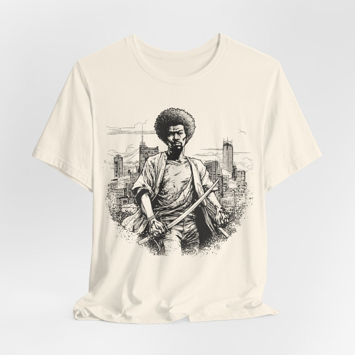 Afro Warrior Shirt - Afrocentric Art by The Trini Gee