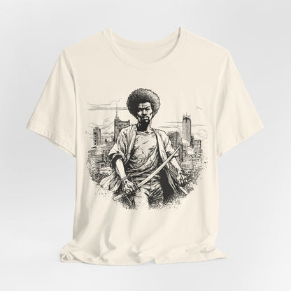 Afro Warrior Shirt - Afrocentric Art by The Trini Gee