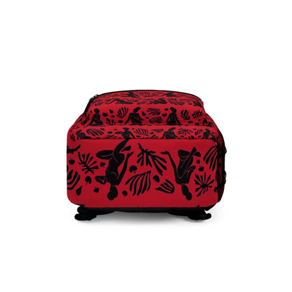 Afro Woman Silhouette Backpack - Afrocentric Art by The Trini Gee