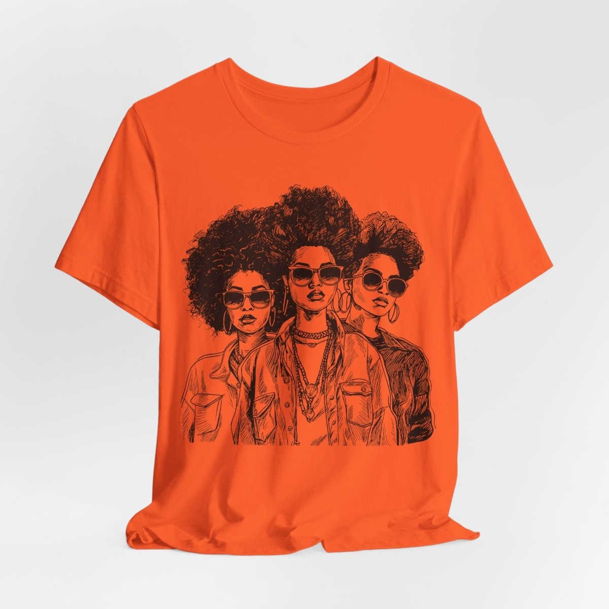 Afro Women Shirt - Afrocentric Art by The Trini Gee