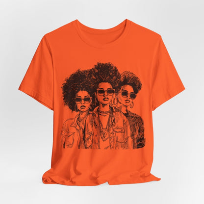 Afro Women Shirt - Afrocentric Art by The Trini Gee