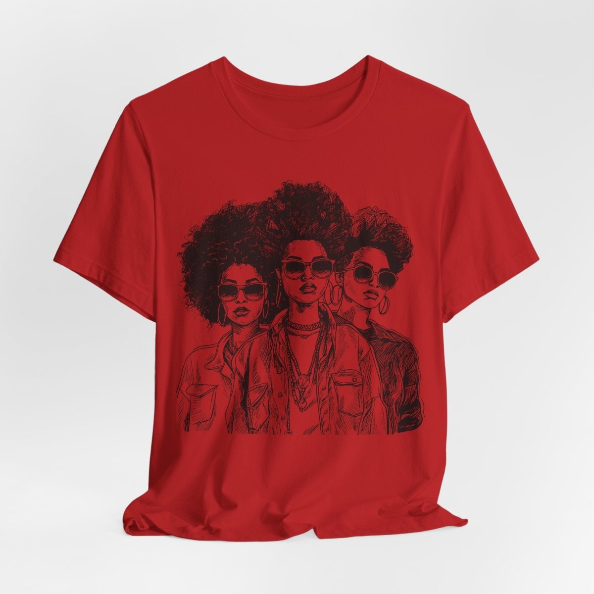 Afro Women Shirt - Afrocentric Art by The Trini Gee