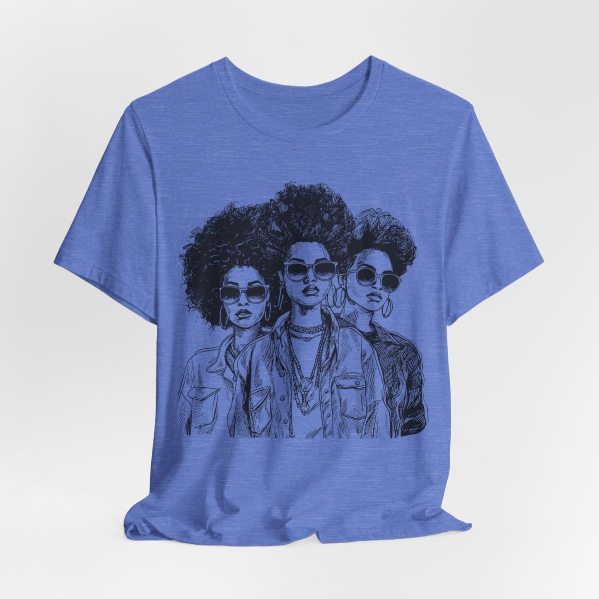 Afro Women Shirt - Afrocentric Art by The Trini Gee