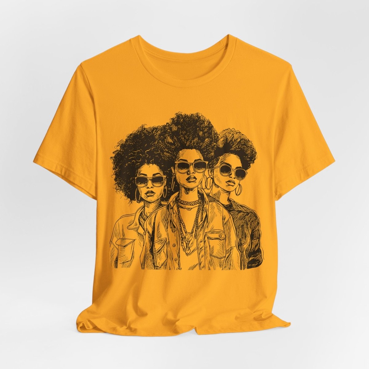 Afro Women Shirt - Afrocentric Art by The Trini Gee