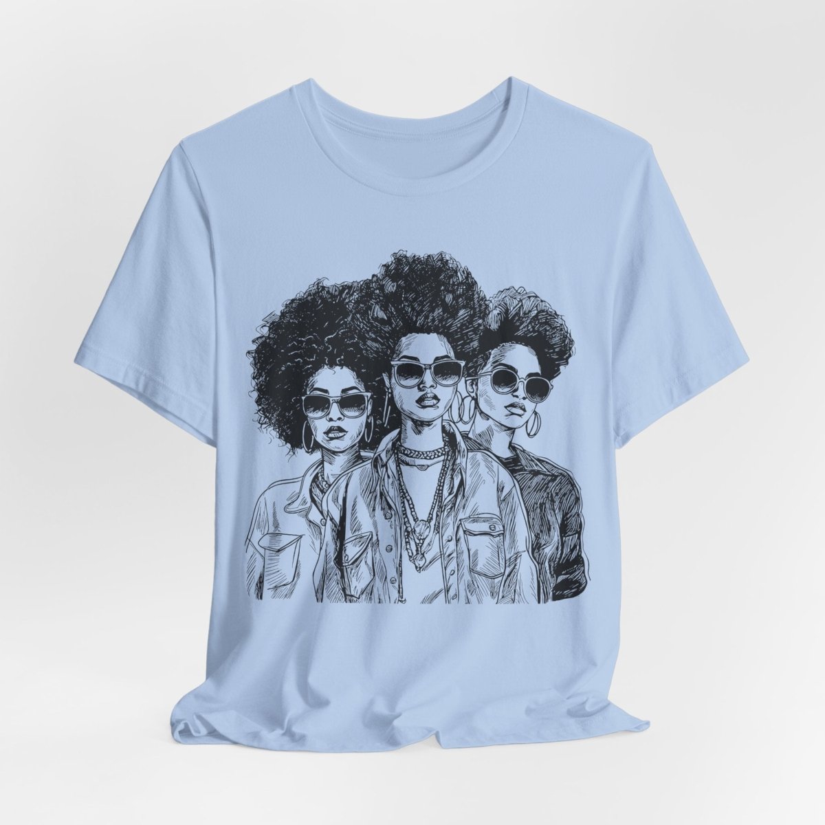 Afro Women Shirt - Afrocentric Art by The Trini Gee