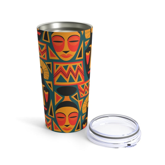 Afrocentric 20oz Tumbler - Afrocentric Art by The Trini Gee