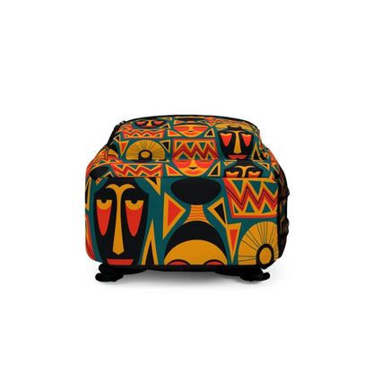 Afrocentric Backpack - Afrocentric Art by The Trini Gee