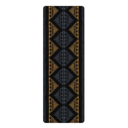 Afrocentric Diamonds Yoga Mat - The Trini Gee