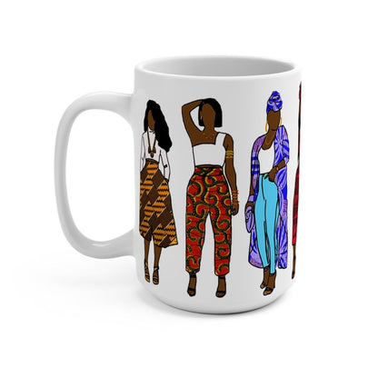 Afrocentric Fashion Mug - Afrocentric Art by The Trini Gee