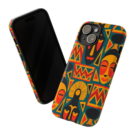 Afrocentric Phone Case - Afrocentric Art by The Trini Gee