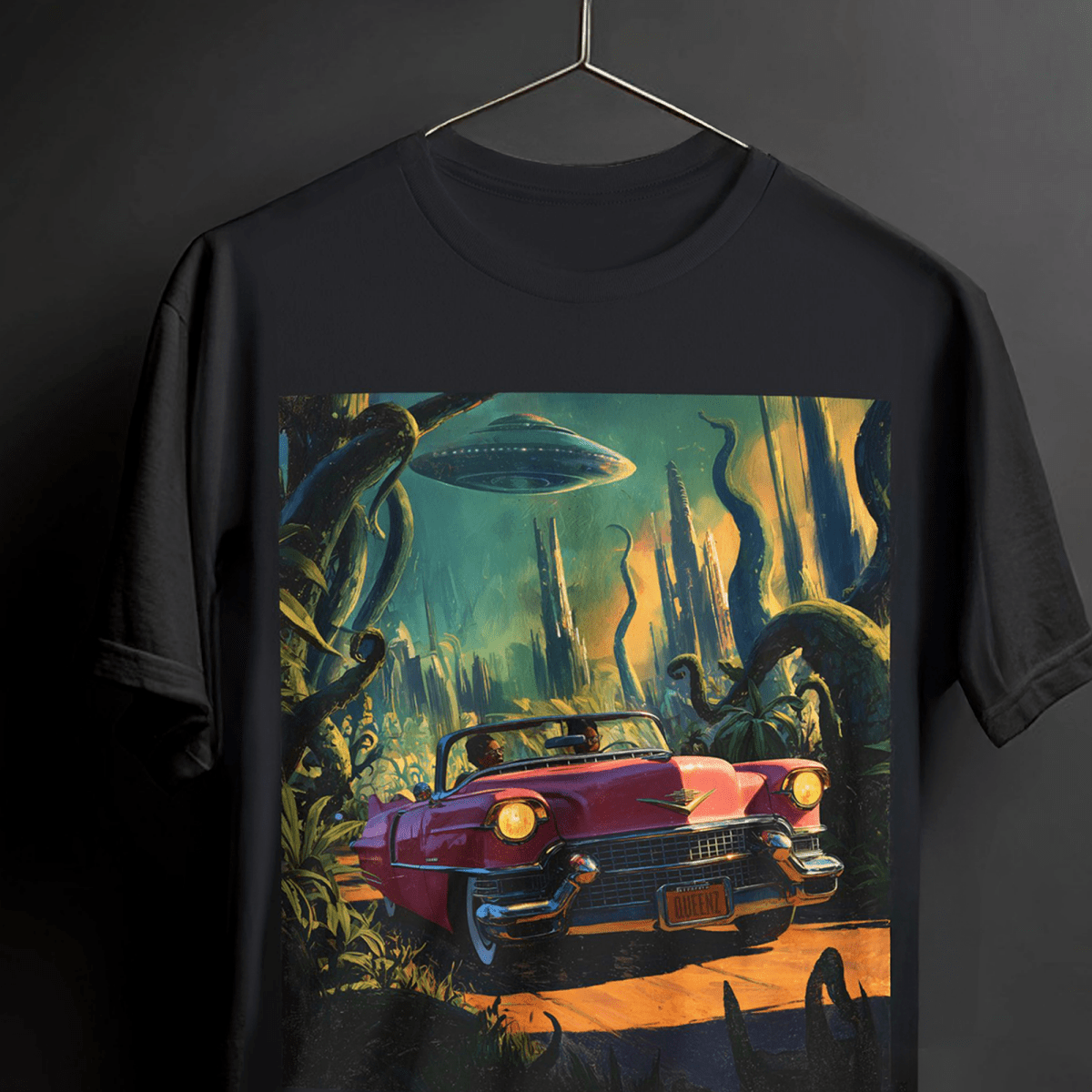 Afrofuturism Adventure Shirt - Afrocentric Art by The Trini Gee