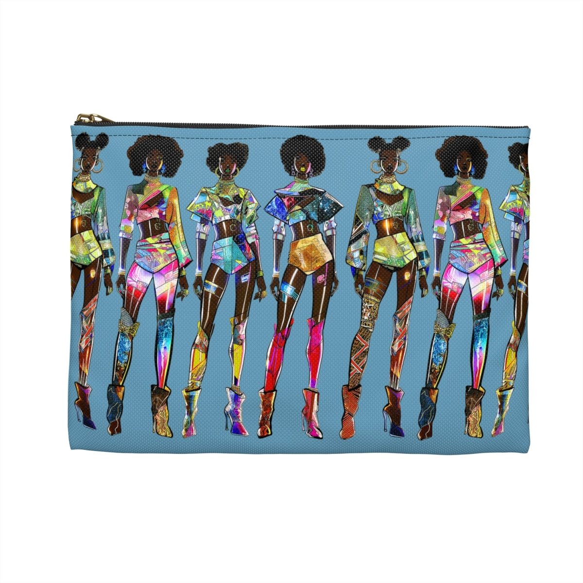 Afrofuturism Fashion Pouch - The Trini Gee