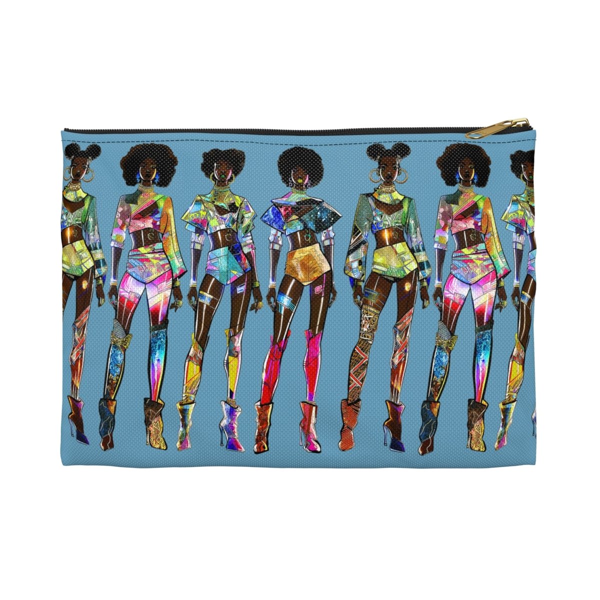 Afrofuturism Fashion Pouch - The Trini Gee