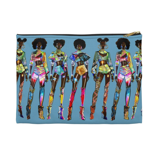 Afrofuturism Fashion Pouch - The Trini Gee