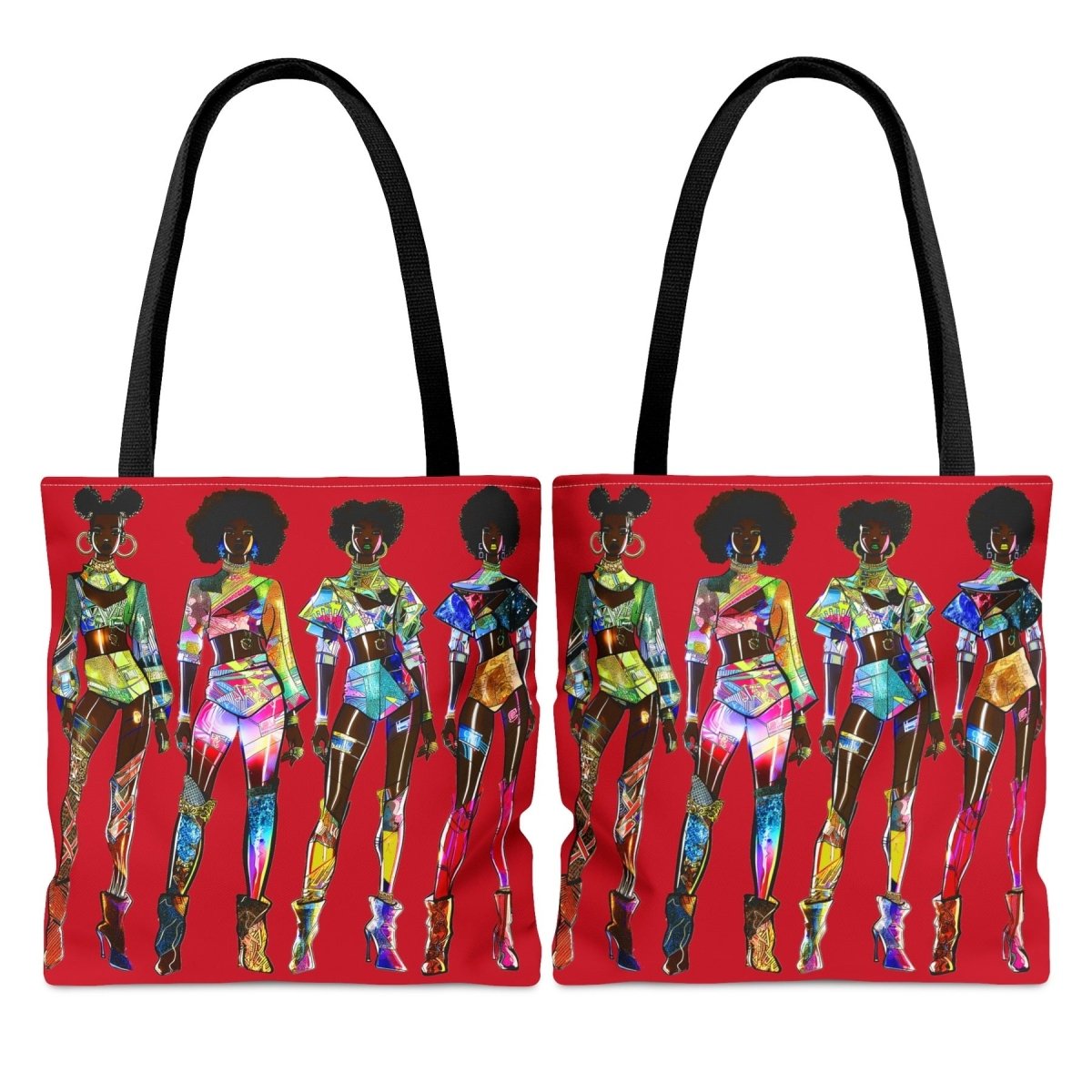 Afrofuturism Fashion Tote Bag - The Trini Gee