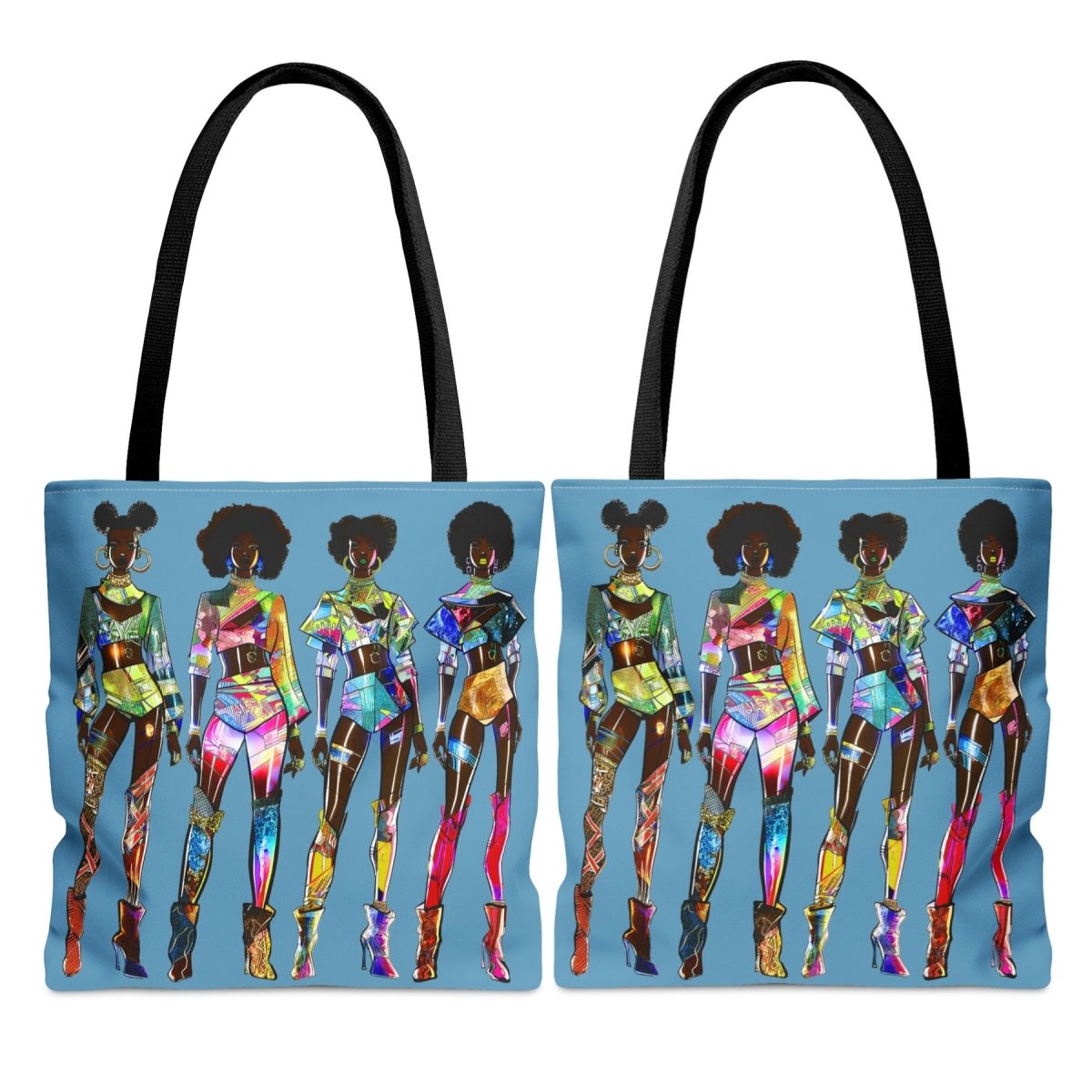 Afrofuturism Fashion Tote Bag - The Trini Gee