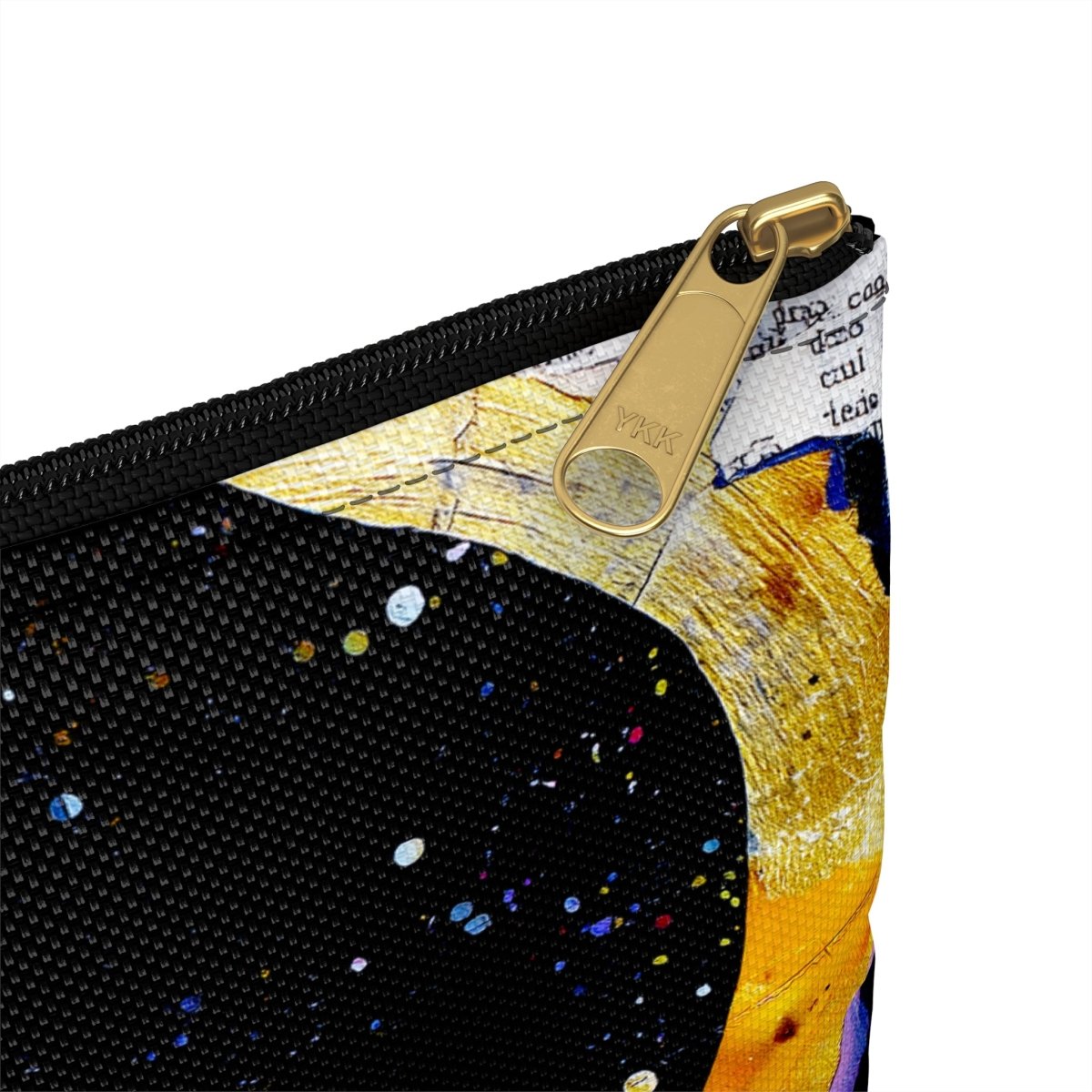 Afrofuturist Portrait Accessory Pouch - Afrocentric Art by The Trini Gee