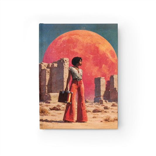 Afrofuturist Travel Journal - Afrocentric Art by The Trini Gee