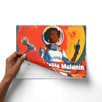 Afrofuturistic Melanin 2027 Wall Calendar - Afrocentric Art by The Trini Gee