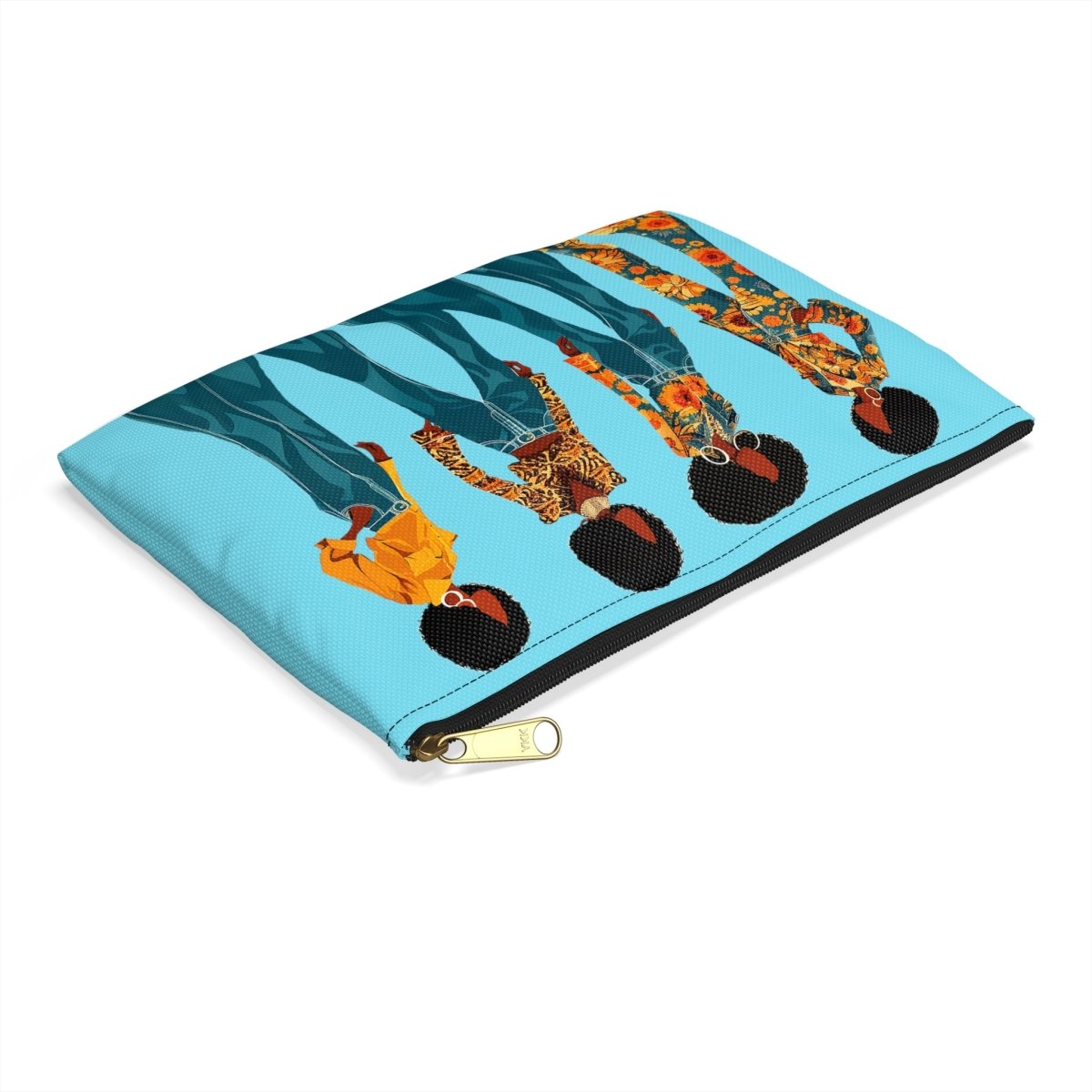 Afros and Bell Bottoms Pouch - The Trini Gee