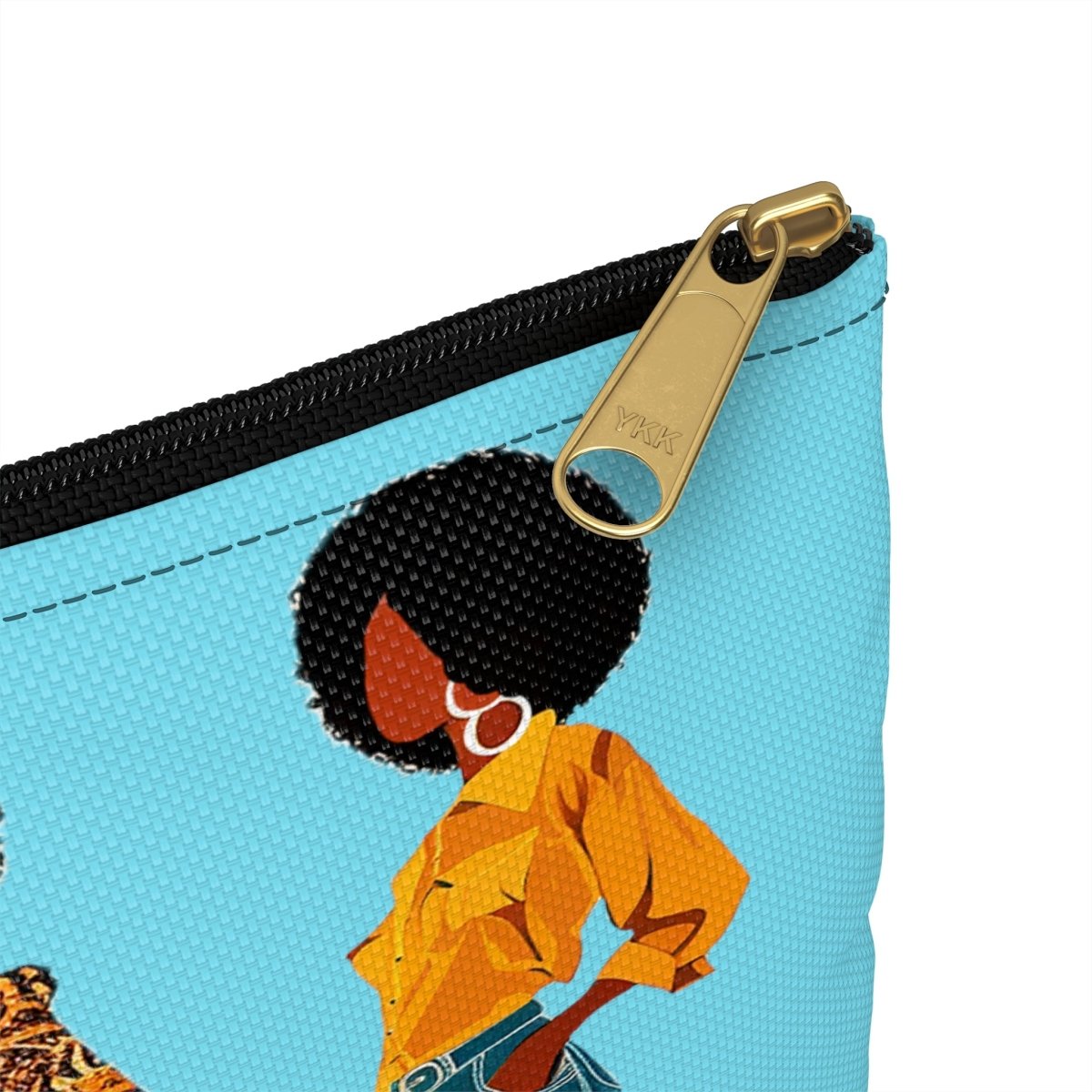 Afros and Bell Bottoms Pouch - The Trini Gee