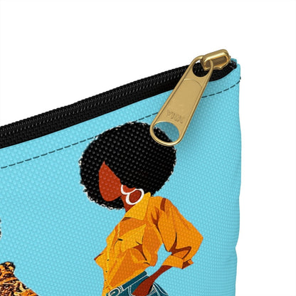 Afros and Bell Bottoms Pouch - The Trini Gee